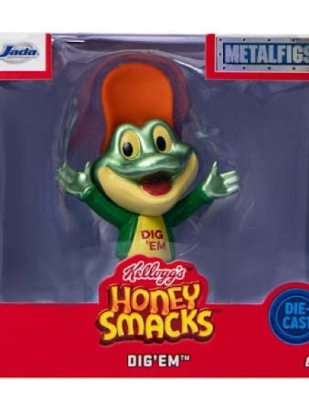 Jada Toys Kelloggs Honey Smacks Dig'Em Metalfigs Diecast Collectible Figure
